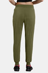 Amante Quick Dry Joggers - Dark Olive — thumbnail 3